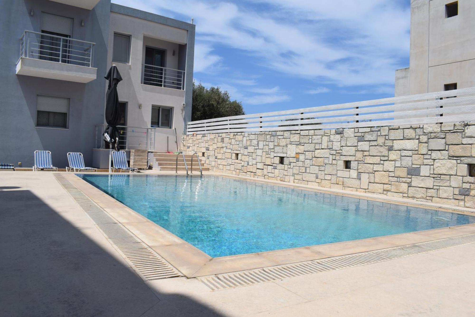 Aquarock Villa With Private Pool Prassás 외부 사진