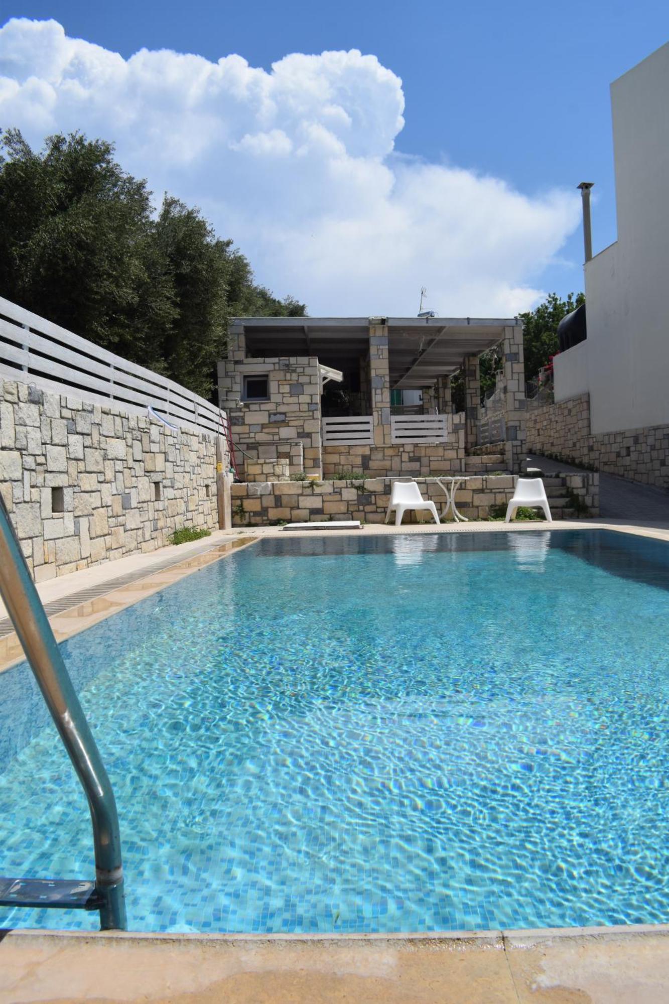Aquarock Villa With Private Pool Prassás 외부 사진